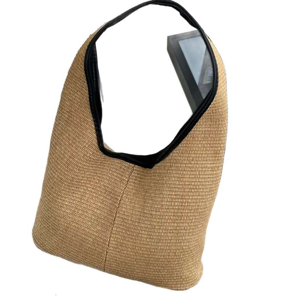 Women 2026 Casual Large Capacity Straw New Women S Woven Shoulder Underarm Lazy Style Summer Beach Bag