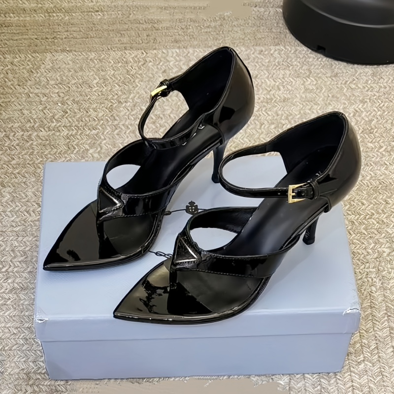 womens sandal Summer women pointed slingback Pumps designer high heel sandals Stiletto Heel mule sandale Gladiator slipper Prom Bridal sexy sunny beach flip flops