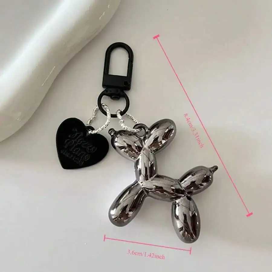 1pc Cute Balloon Dog Keychain Fashion Y2K Women Bag Pendant Jewelry Keychain Mens Womens Car Keychain Fun Keychain Accessories Z260330