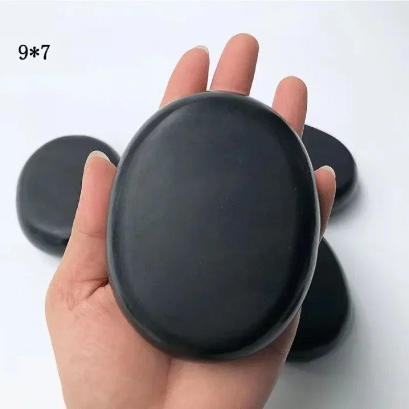 Natural Face Massage Stone Lava Basalt Stone for Spa Massage Body Massage Stone 260316