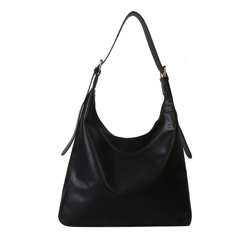 Free Shipping High Value Large-capacity fashionable commuter textured shoulder women, 2026 new versatile stylish tote bag for women