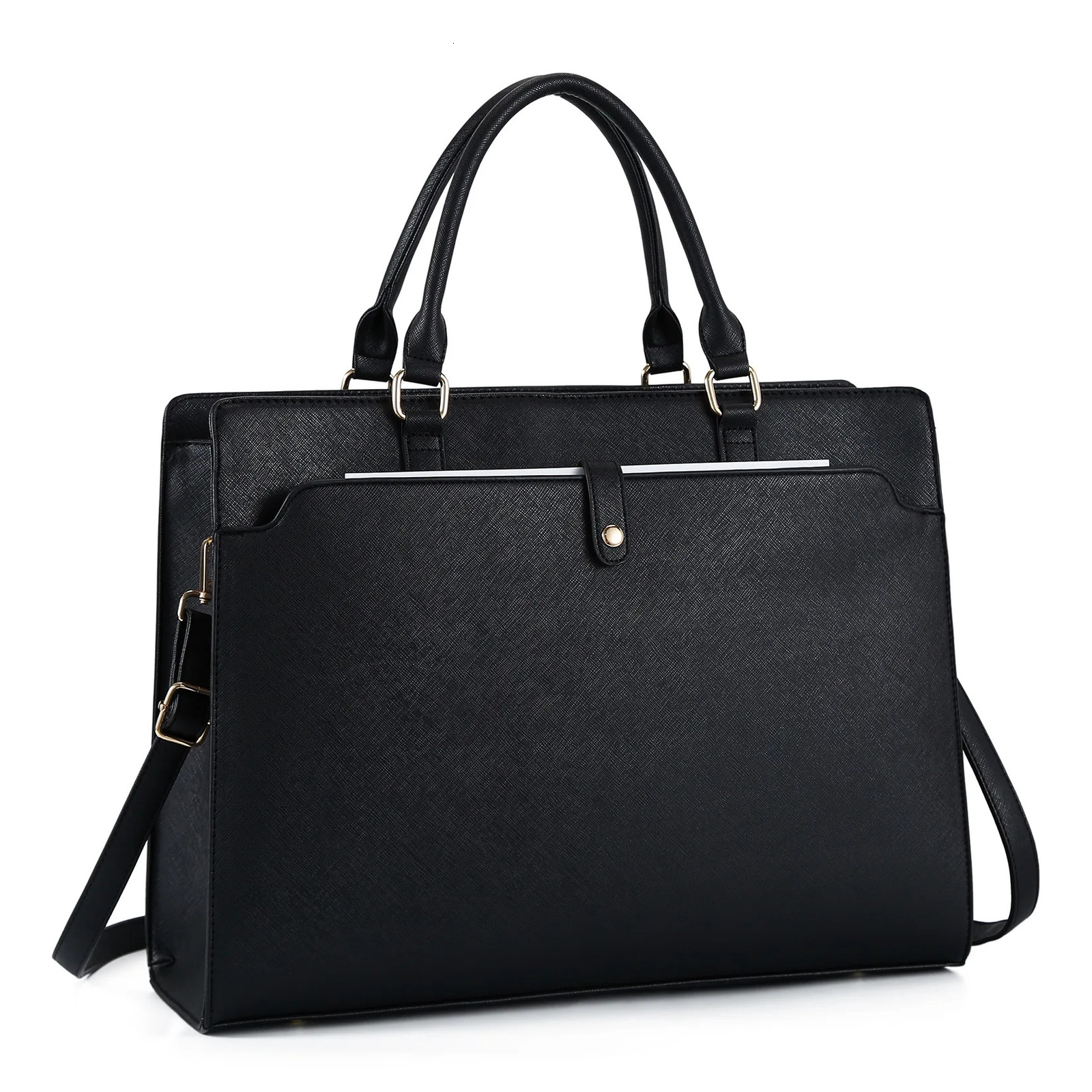 European Fashion Tote Bag for Women LargeCapacity Simple Shoulder Handbag MultiCompartment Work 260317