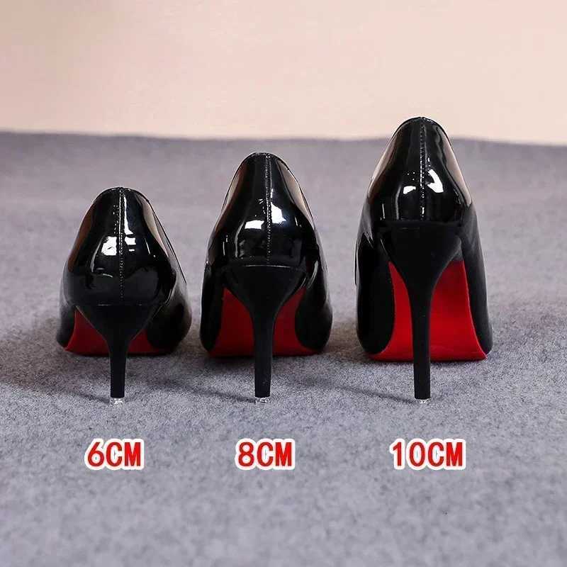 Sexy Women High Heels Classic Ladies Pumps Autumn Leather Dress Heel Shoes for Women Banquet Wedding High Heels Z260330