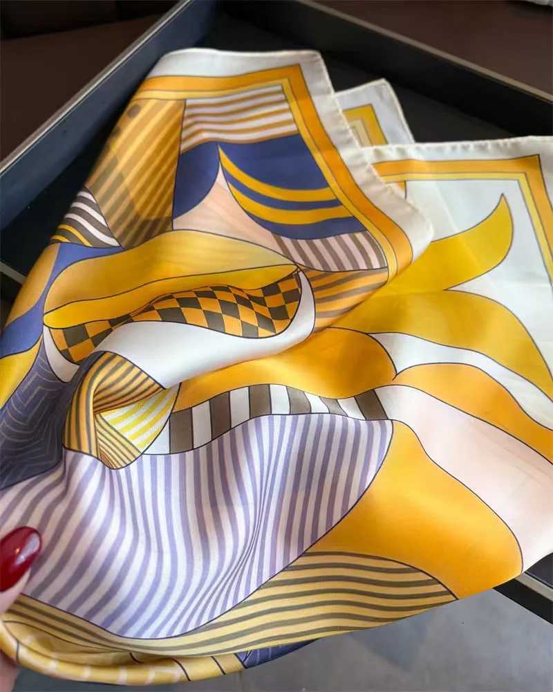 Geetric Print Scarf for Wen Lightweight Soft Perfect for Hair Neck Bag Accessory Fashion bandLadies Bandana X260328