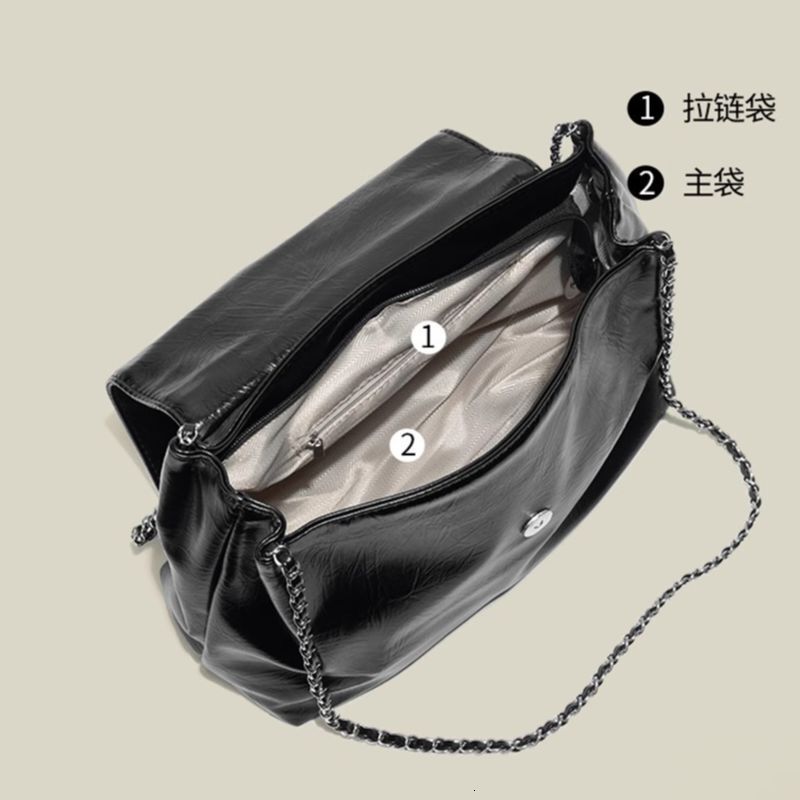 Niche Tote Chain Underarm Bag for Women 2025 New High-End Commuting Large Capacity Single Shoulder