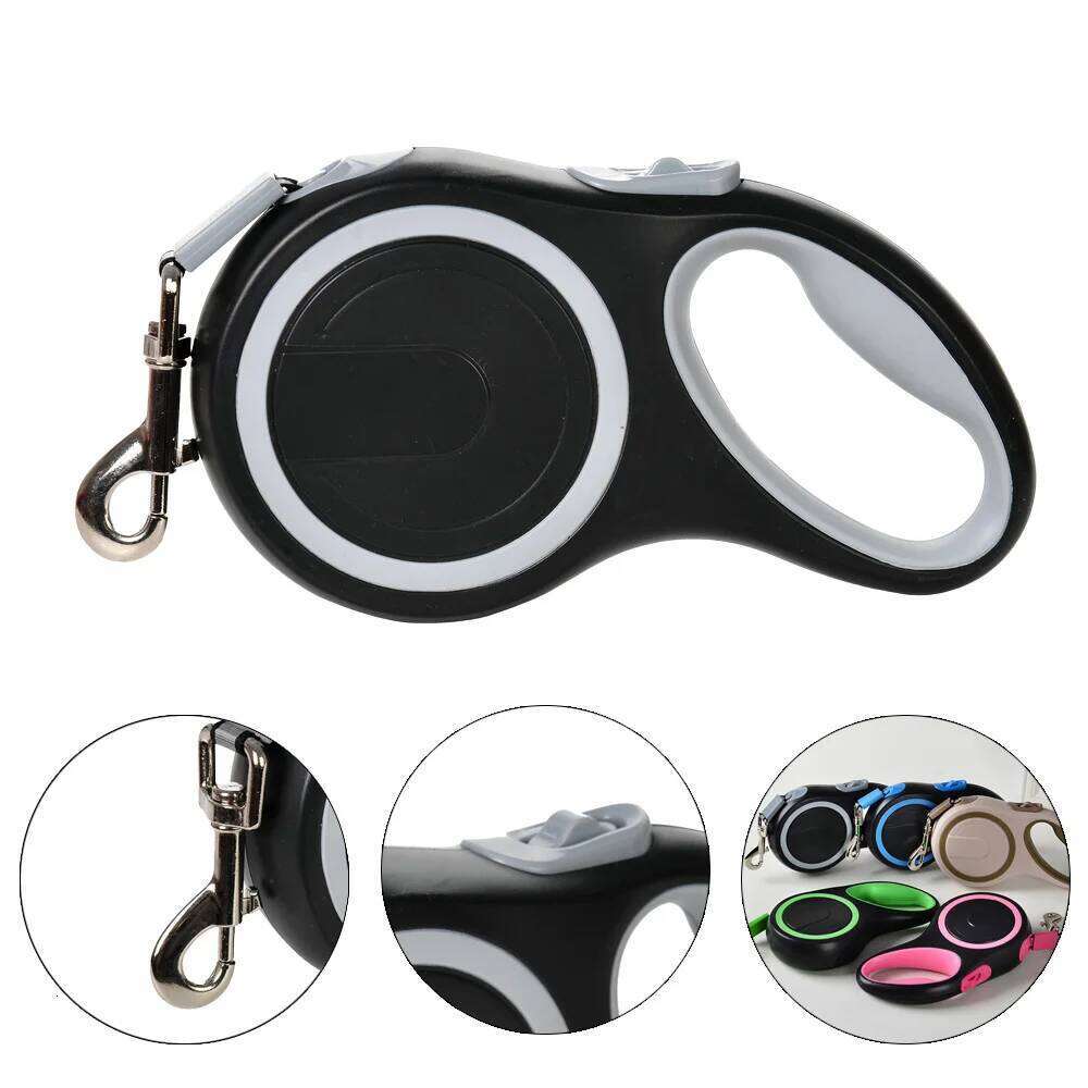 5 Meters 8 Meter Retractable Dog Leash For Small Big Dogs Outdoor Hiking Puppy Nylon Traction Belt Golden Retriever Pet Supplies