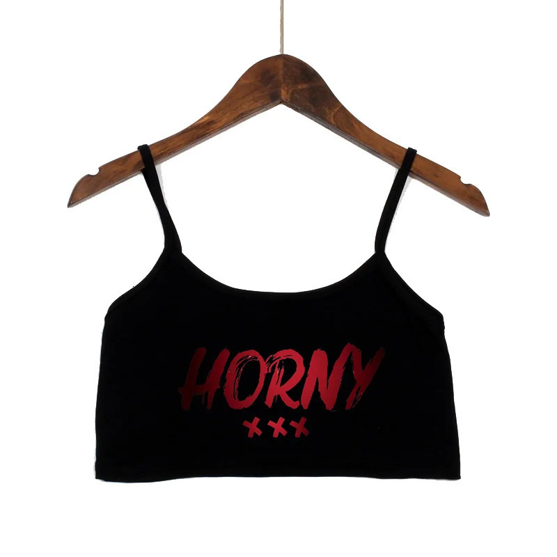 HORNY Camis Backless Camisole Summer Crop Top Sexy Tops for Women Seamless Sleeveless Tank Tops Female Clothes Camison Verano 260313