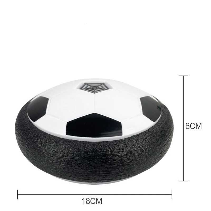Soccer Kids Toy USB Rechargeable Hover Ball Colored LED Lights for Kid Gifts Gliding Air Cushion Floating Kids Soccer GameT260330