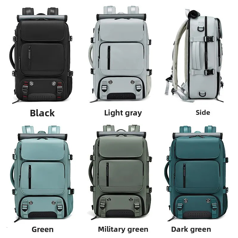 Large Capacity Travel Backpack Lightweight Multifunctional Luggage Bag for Women Men Handheld Crossbody 260317