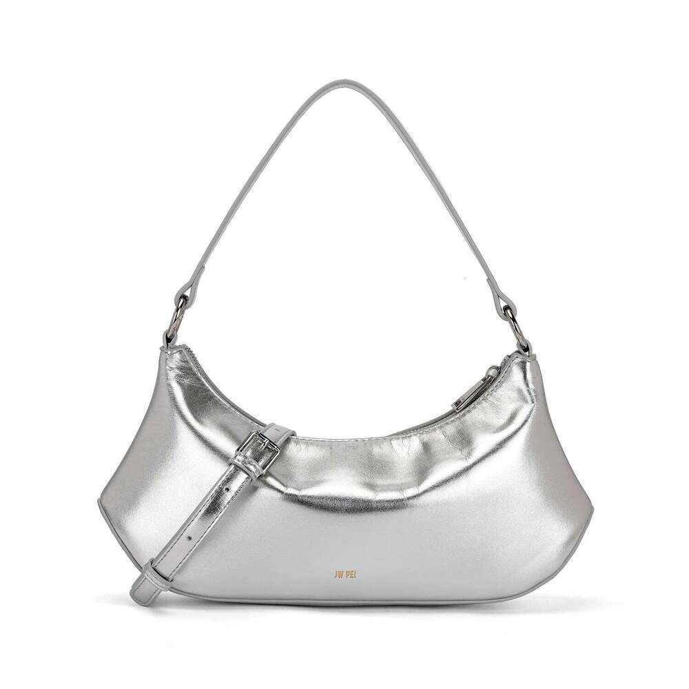 JW PEI Women Shoulder New Niche High End Feeling Simple Soft Leather Fashion Light Luxury Handheld Armpit Bag Liksusie