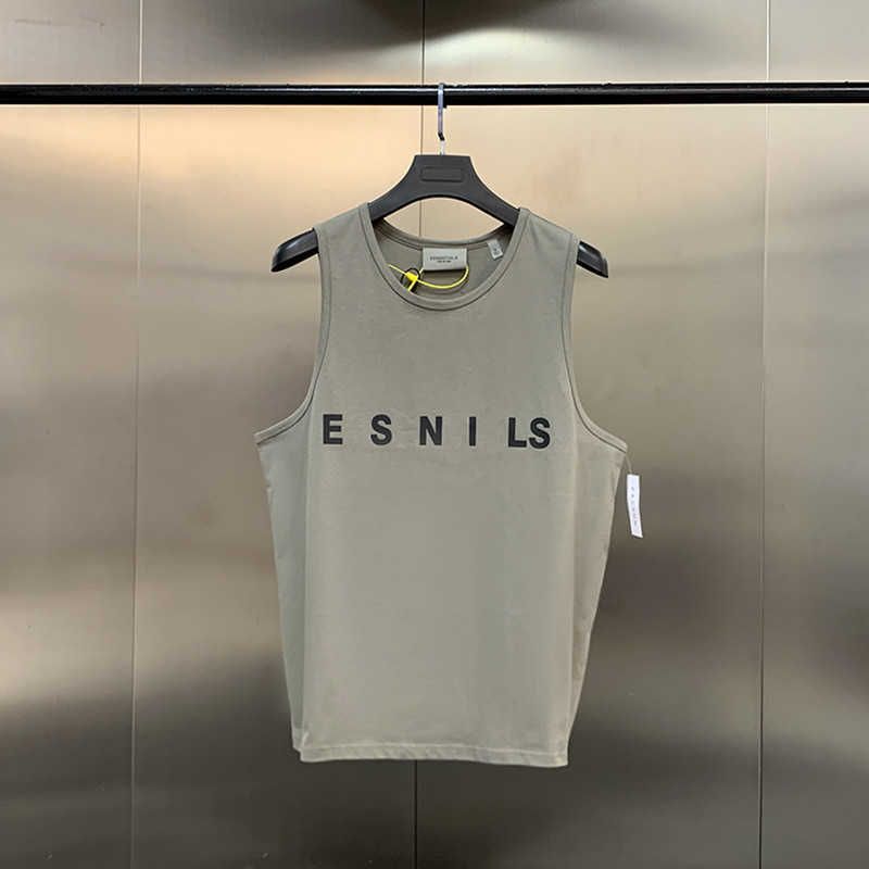 New Luxury Designer Mens Clothing Vest Shirts Fashion Pure Cotton High Quality Sleeveless Men T Shirt Fitness Running Sports Summer Loose Tank Top