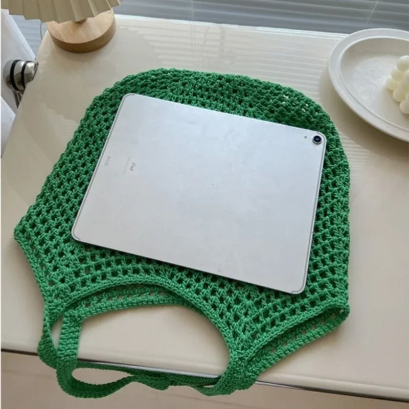 Leisure Large Capacity Cotton Woven Bag Womens Shoulder Bags Casual Straw Wicker Woven Ladies Handmade Beach Tote Messenger Bag260316