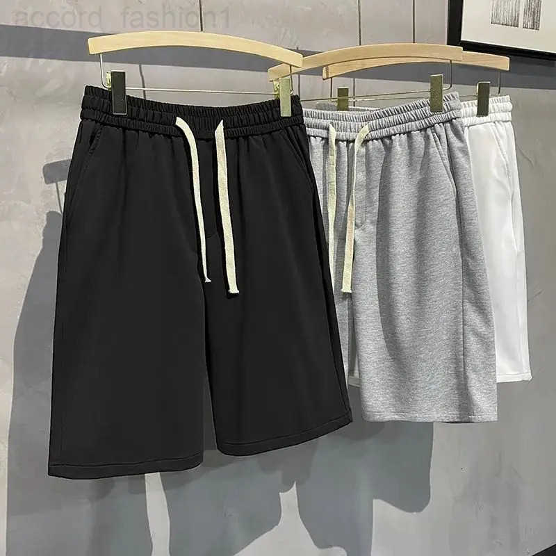 Mens Sports and Fitness Solid Color Casual Spring and Summer New Style Suitable for Both Men and Women Casual Sports Shorts H260330