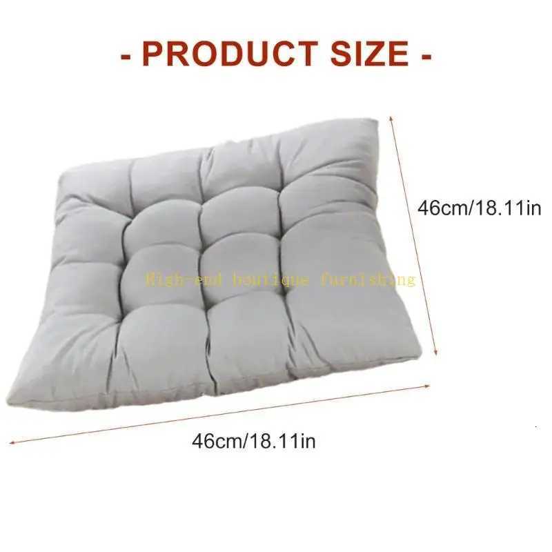 L9NB Dining Chair Cushion 46cm Plushie Pad for Kitchen Garden Office Living Room H260330 - view 7