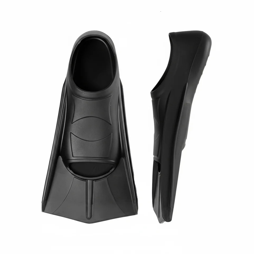 Silicone Fins Swim Training Snorkel Short Diving Flippers Frog Shoes Men Women Professional Breaststroke Freesnorkel Swimming 260312