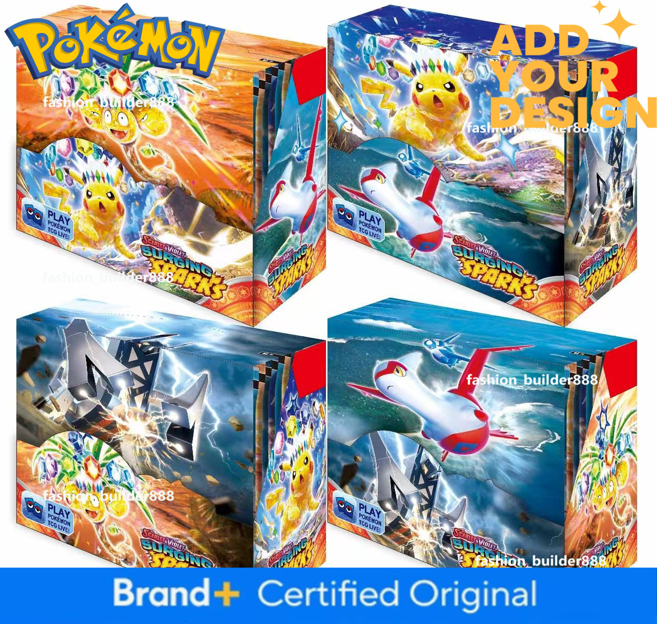 Pokemon Cards Surging Spark Pokemon Blind Box Booster Box 360pc/1box