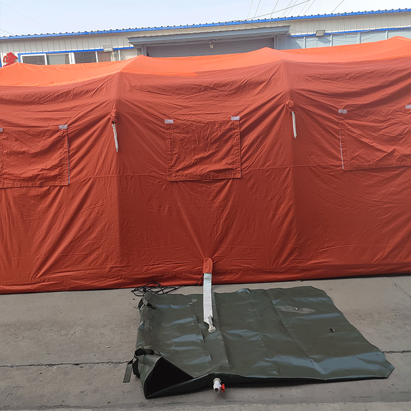 Emergency Response Equipment: Durable, Waterproof Decon Tent with Rapid Deployment Design