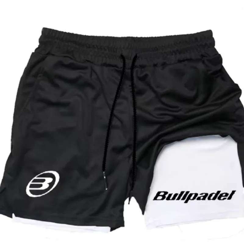 Men's Shorts Padel Sports Breathable Tennis Quick Drying Badminton Pants Outdoor Running Sportswear Summer