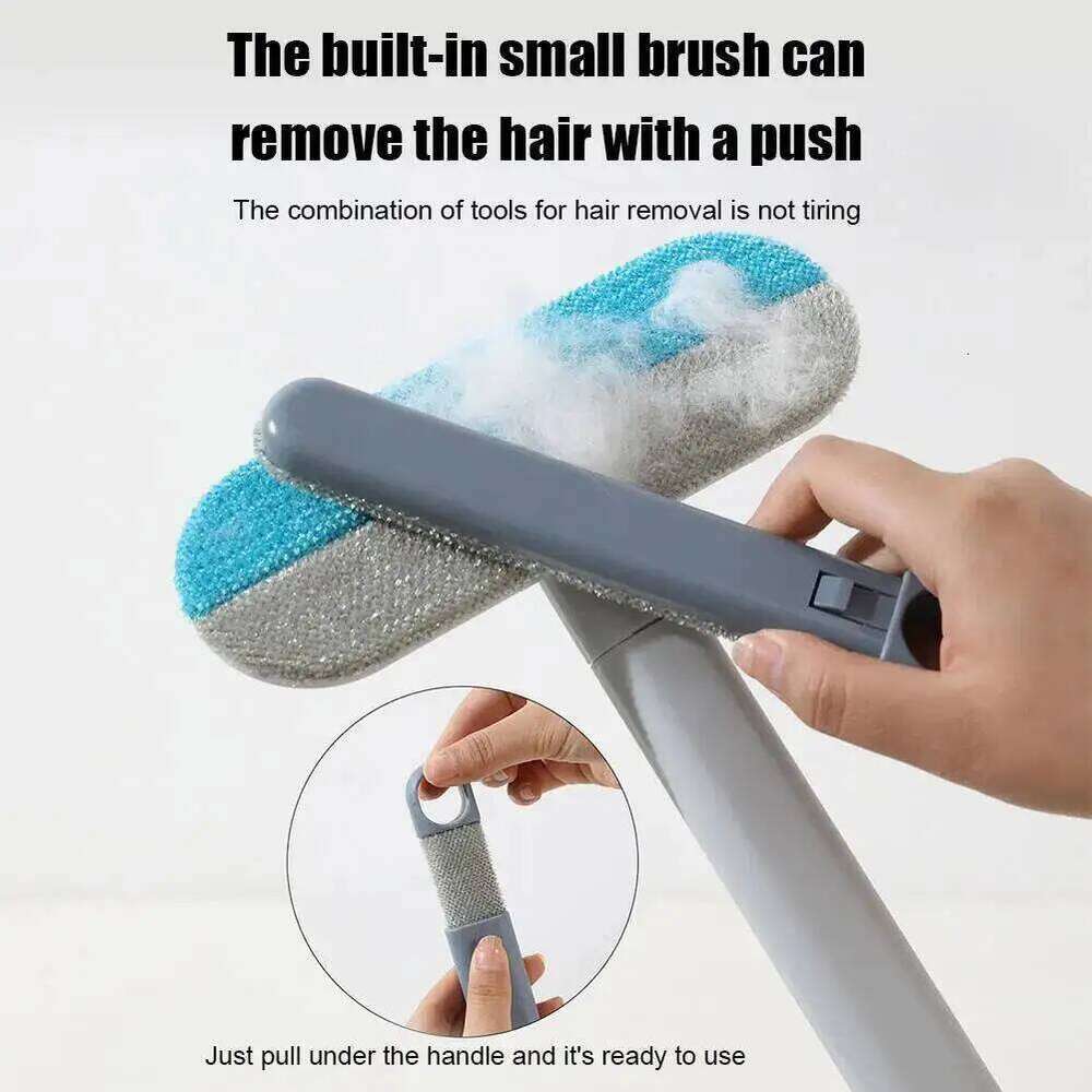 Pet Set Tool Reusable Static Removal Double-Sided Grooming Gloves Remove Dog Cat Fur Hair for Carpets Sofa