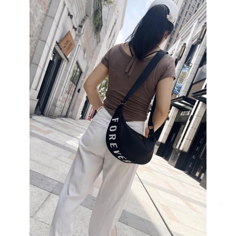 Casual New Autumn Winter Crossbody Waterproof Oxford Cloth Shoulder Bag Women's Dumpling Versatile Fashion Simple