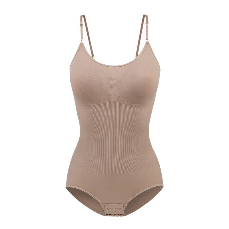 One-Piece Shapewear For Women, Tummy Control, Front Closure, Open Crotch, Hip Lift, Shaping Camisole, Waist Trainer, Body Shaper