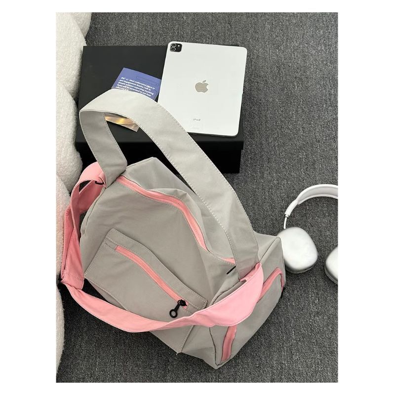 Short Trip Shoulder Crossbody for Women, Casual Commuting Sports Gym Yoga Bag, College Student Class Bag