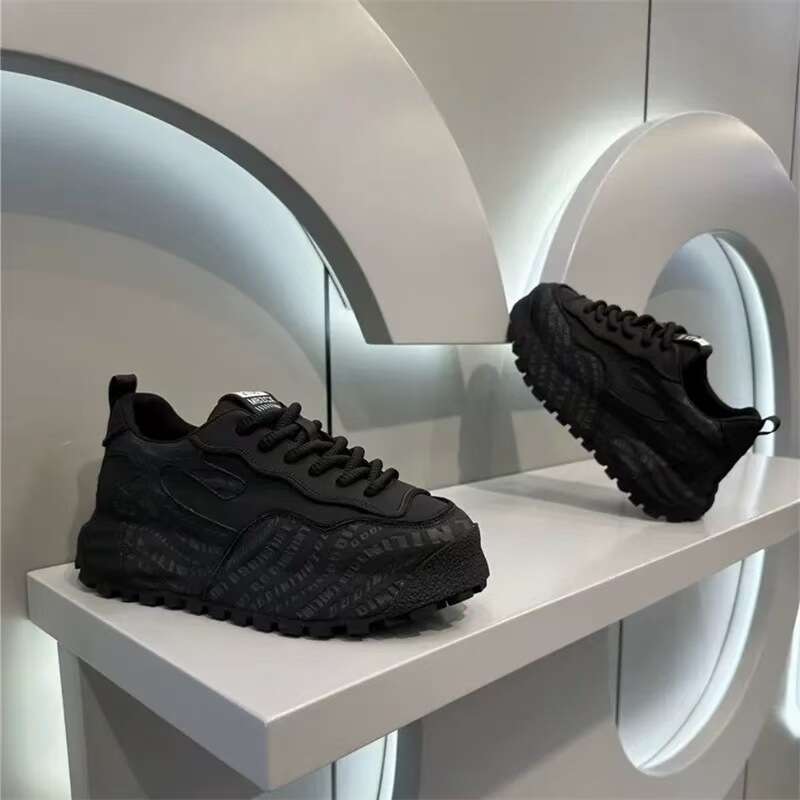 Free shipping New Men's Spring and Autumn Versatile Sports Casual Height-Increasing Thick-Soled Dad Shoes