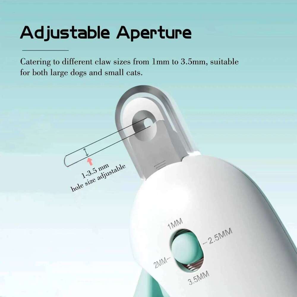 Cat Professional Pet Nail Clipper with Adjustable Hole Claw Trimmer Dog and Kitten Care Beauty Tool