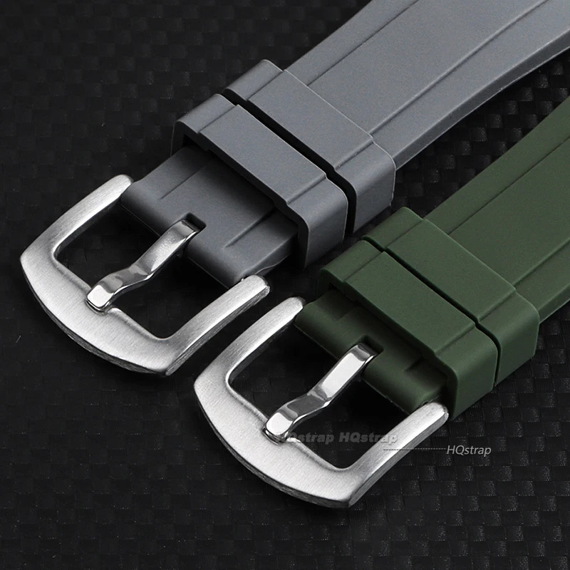 Quick Release Silicone Rubber Watch Strap Soft Sports Watchband Black Green Orange Blue Wristband Bracelets 20mm 22mm Band 260318