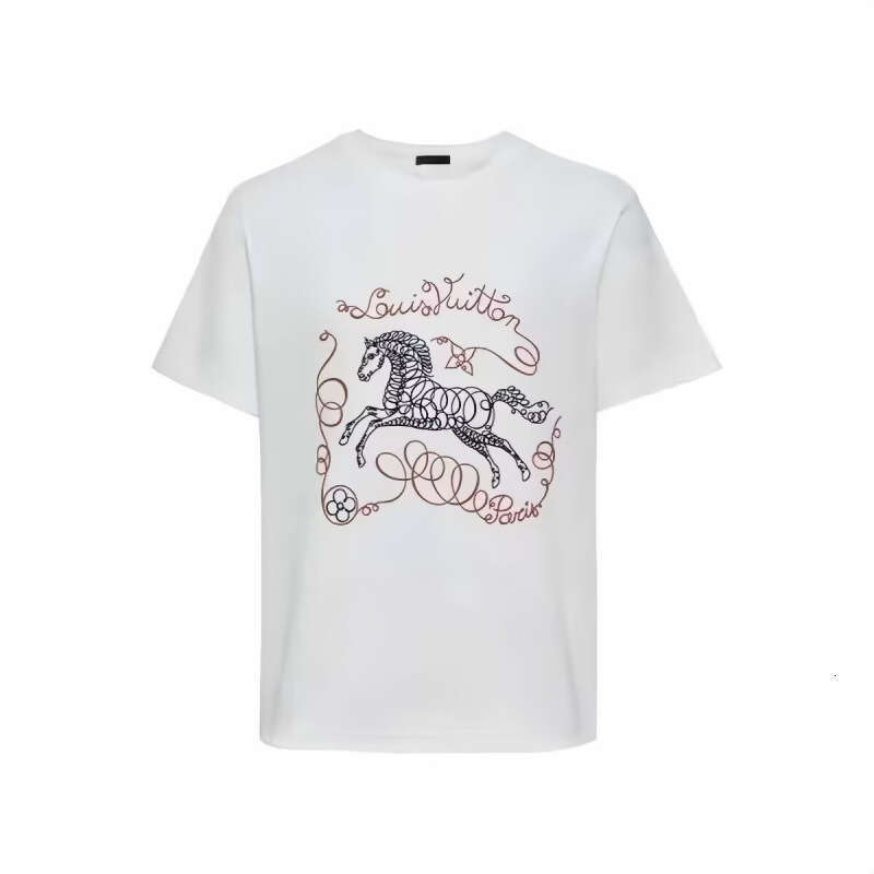 Men's short-sleeve loose-fitting T-shirt, new summer 2026 trendy brand, American-style half-sleeve top for teenagers