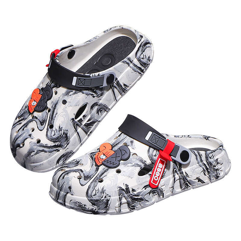 Free shipping EVA Clogs Summer 2026 New Non-Slip Odor-Resistant Beach Slippers Outdoor DIY Sports Sandals Men