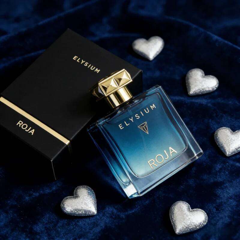 Roja Elysium Blue Gold Edition Elegant Valentines Present for Your Special SomeoneMens Eau de Toilette & Womens EDT 26Y0330