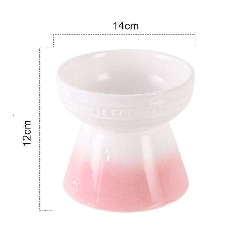 Le Creuset Pet Elevated for Cervical Spine Protection, and Water Bowl, Cat Supplies, Dog Food Bowl 26W0330
