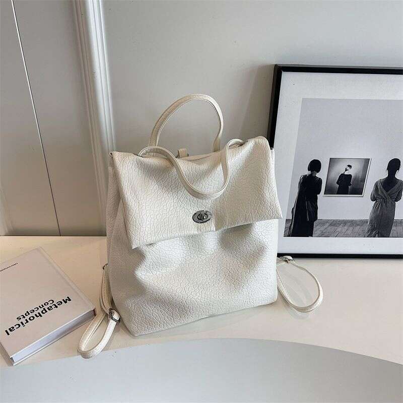 Beibei Shangpin New Korean Edition East Gate Simple Solid Color Lock Buckle Multi Use Single Handheld Double Liksusie