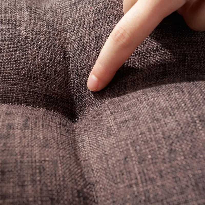 Green Linen Floor Seat Cushion Pillow Gift Round Large Pillows Seating for Adults Tufted Seat Cushions for Living Room Tatami H260330 - view 6