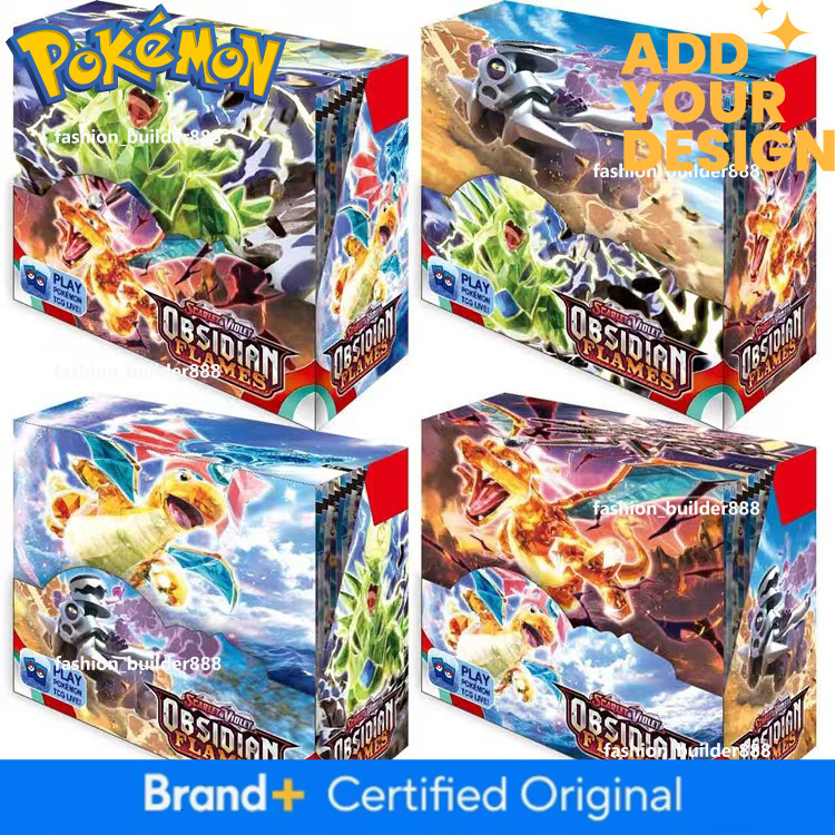 Pokemon Cards Obsidian Flames Pokemon Blind Box Pokemon Booster Box 360pc/1box