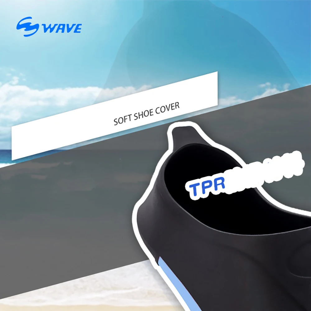 Professional Diving Fins Flexible Comfort TPR NonSlip Swimming Rubber Snorkeling Swim Flippers Water Sports Beach Shoes 260312