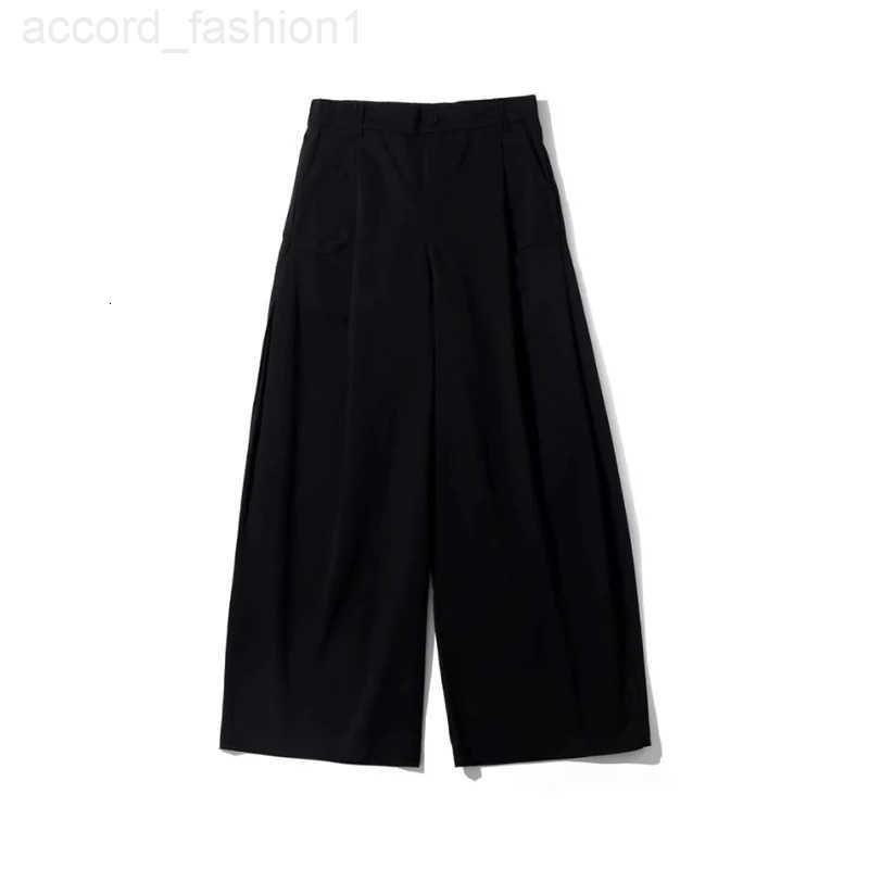 High Street Y2k Pants Men Coffee Wide Leg Trousers Trendy Autumn Lightweight Korean Harajuku Suit Pants Classic Streetwear Male H260330