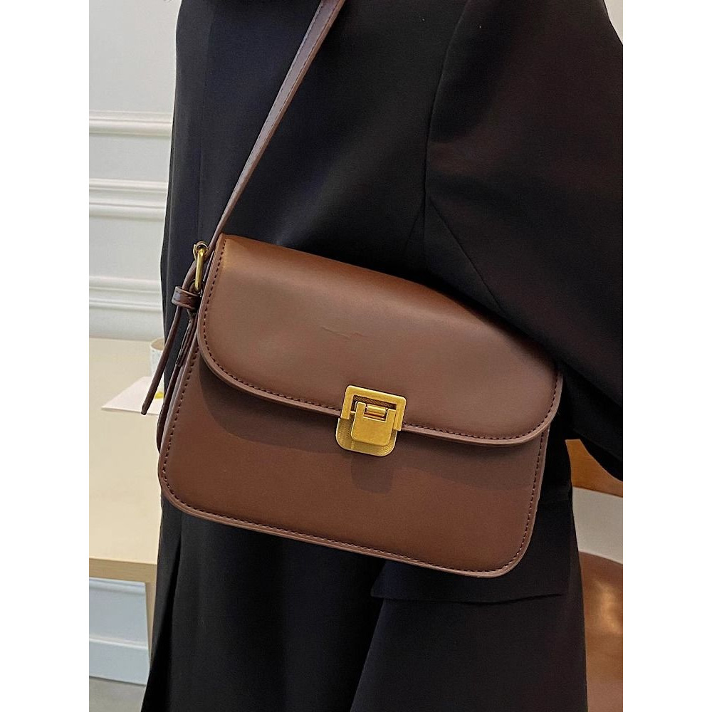 2025 New High-end Autumn/Winter Versatile Niche Crossbody Single-shoulder Small Square Bag, Women's Underarm Bag