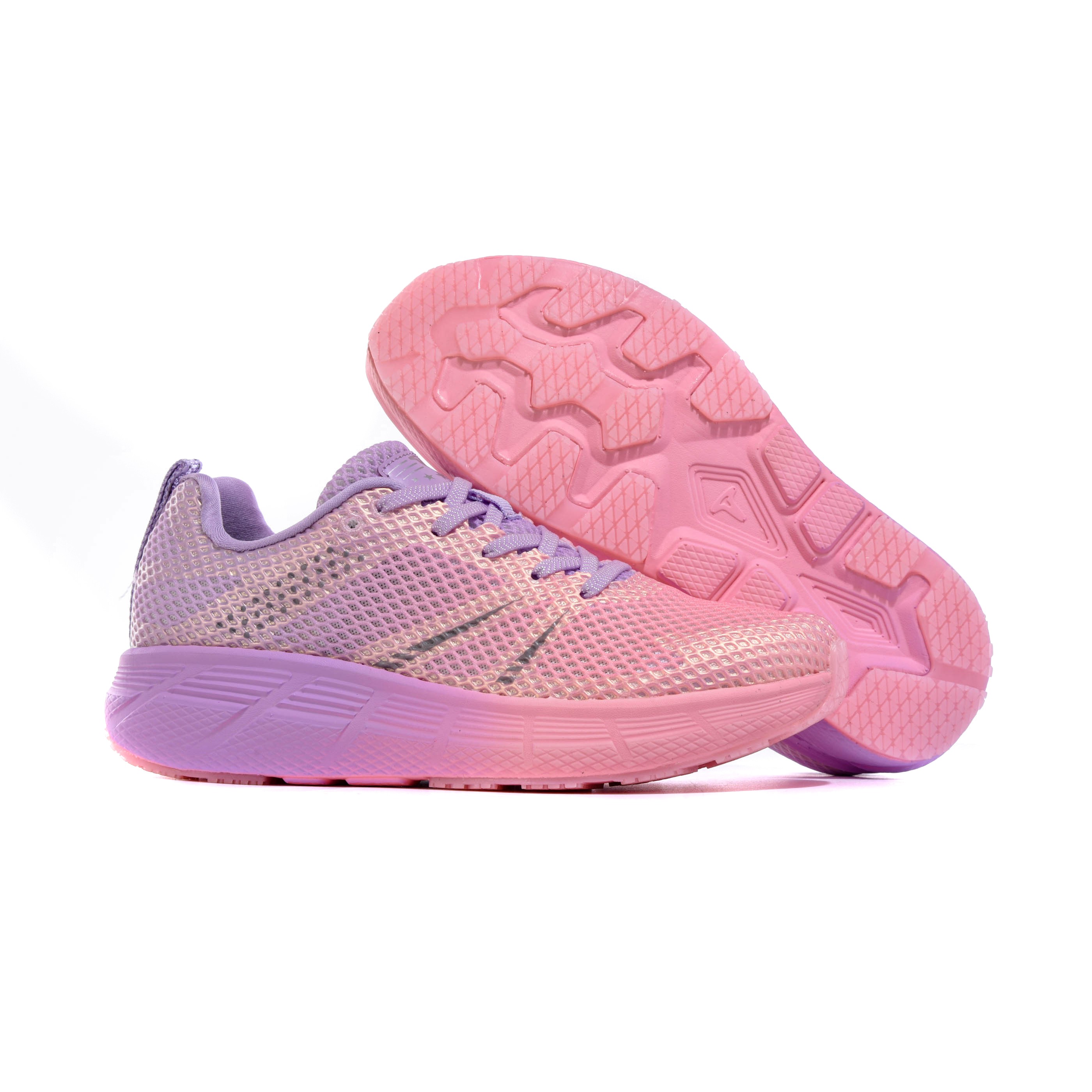 TREEPERI Casual running shoes, thick-soled cushioned running shoes, unisex marathon racing training shoes, rope skipping aerobics, shock-absorbing bre