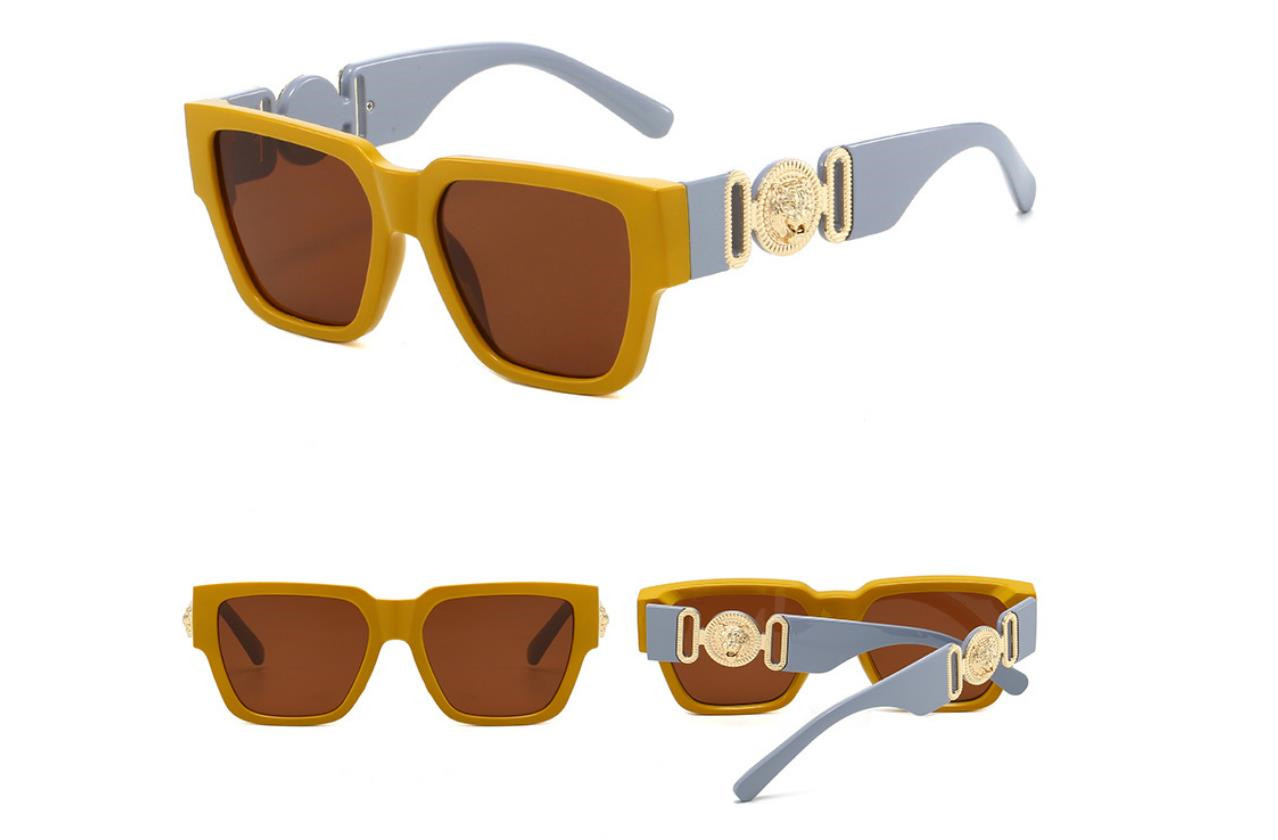 Designer Sunglasses For Women Men Sunglasses UV400 Polarized Lenses Fashion Classical Square PC Frame Eyewear Luxury Style Shades T333
