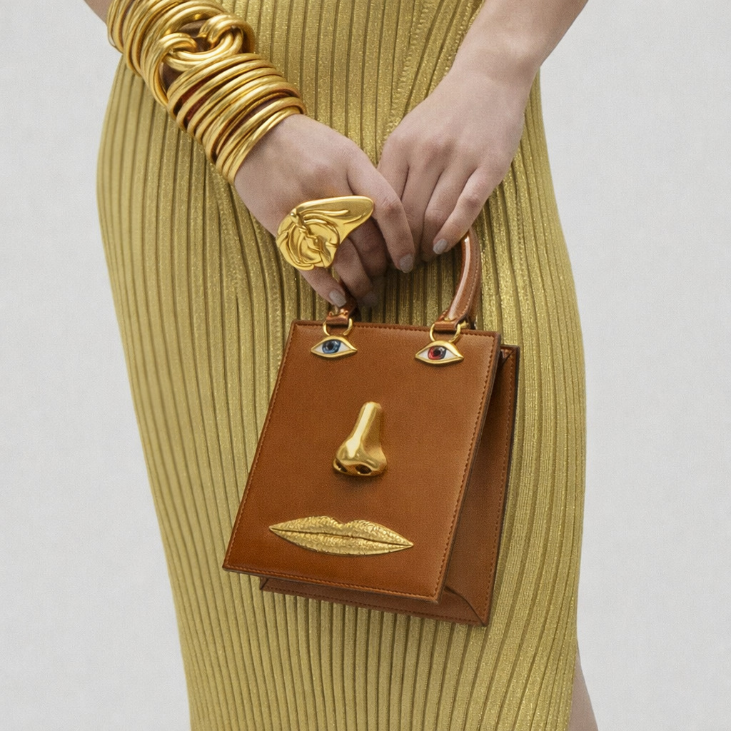 2026 new retro personalized bag, niche design, women's shoulder bag, lightweight luxury handbag, crossbody bag, designer bag