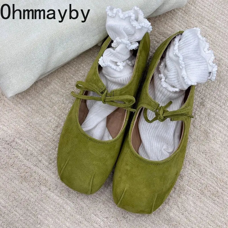 Design Women Mary Jane Shoes Fashion Shallow Slip On Shoes 2026 Spring Autumn Ladies Outdoor Party Dress Ballet Flats Shoes 260323