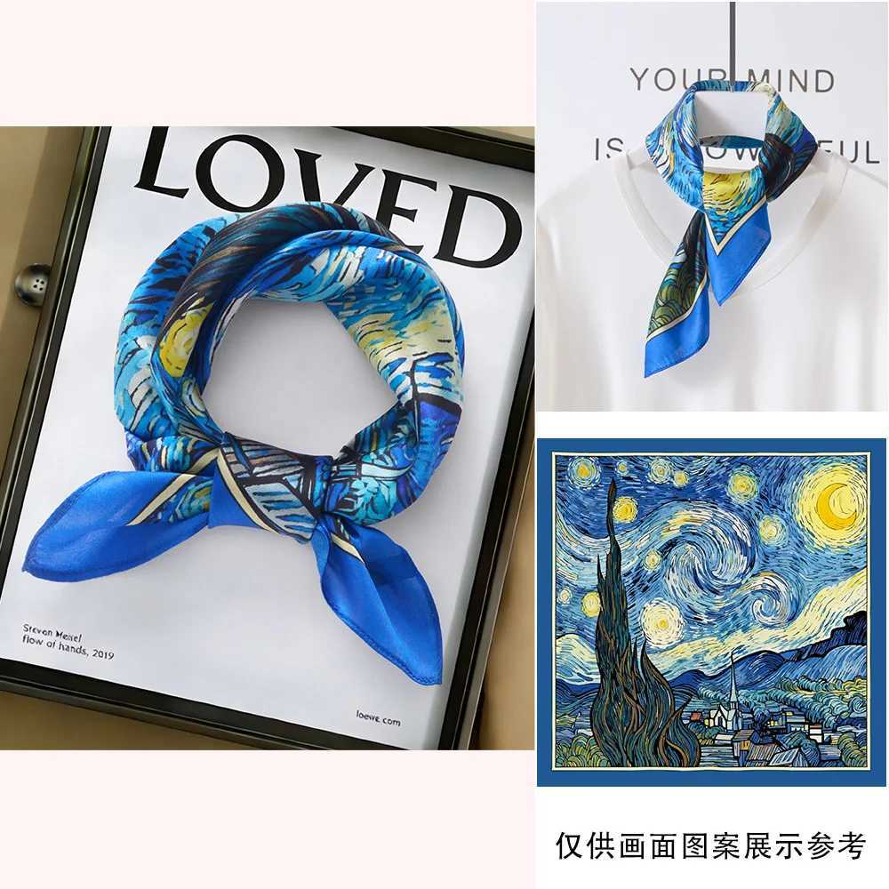 Commuting versatile thin silk scarf mulberry silk scarf real silk scarf womens scarf cravat Z260330