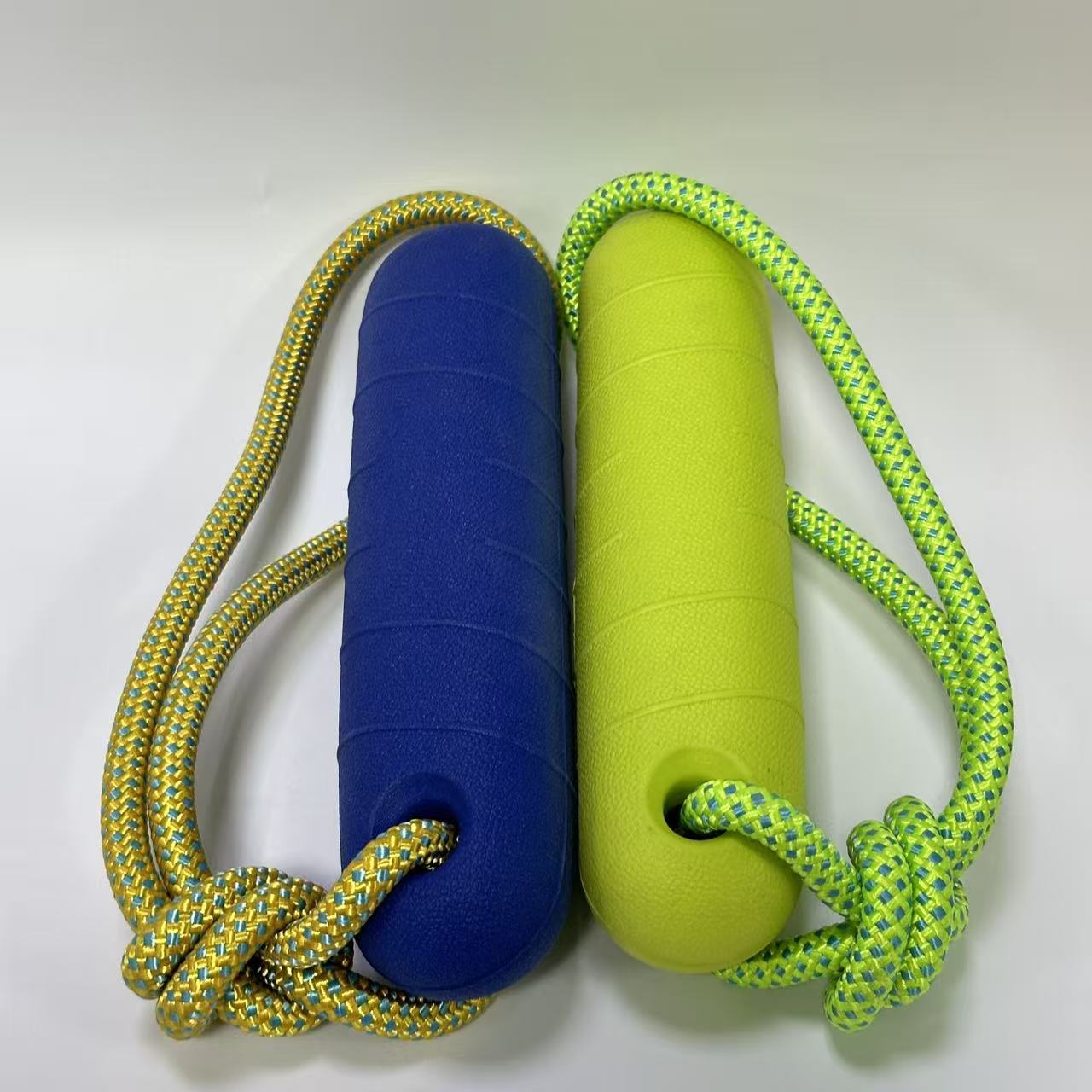 Eco-Friendly Puppy Dental Care Stick Natural Fiber Chewing Toy w/ Strong Cord