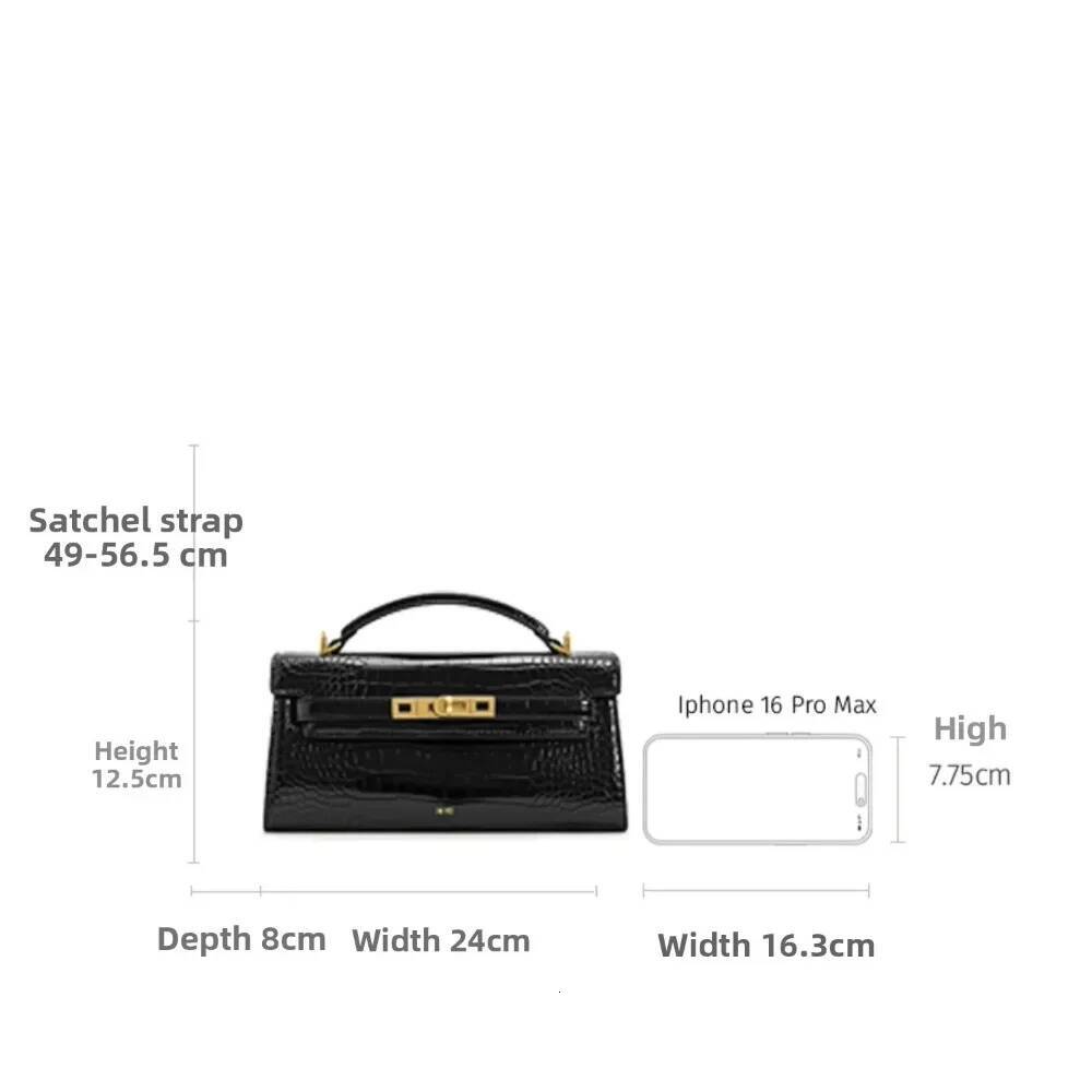 JW PEI Crocodile Embossed Handbag, Luxury Designer Convertible Purse for Women, Crossbody & Shoulder Bag in New Style