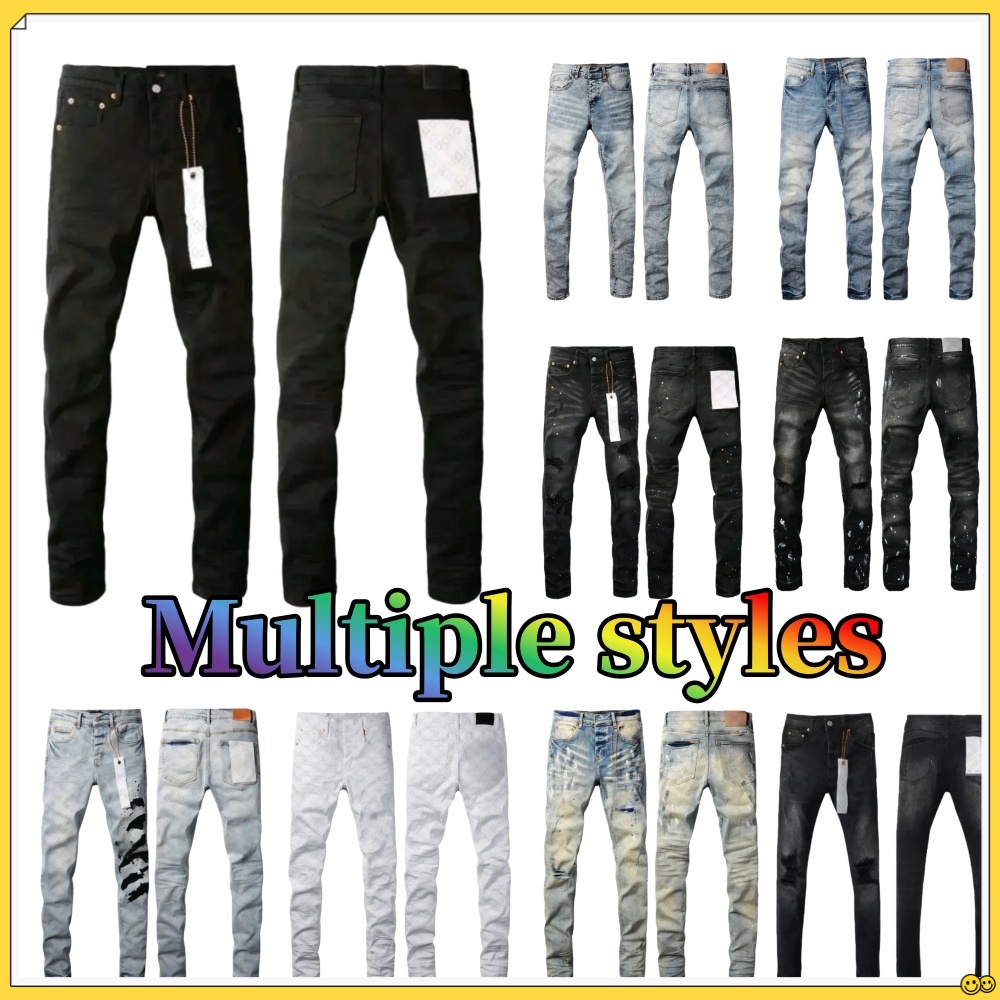 pursples jeans Designer jeans pursple brands jeans for mens designer jean high quality pant jean for men fashion pant designer for pants luxury straight retro ripped