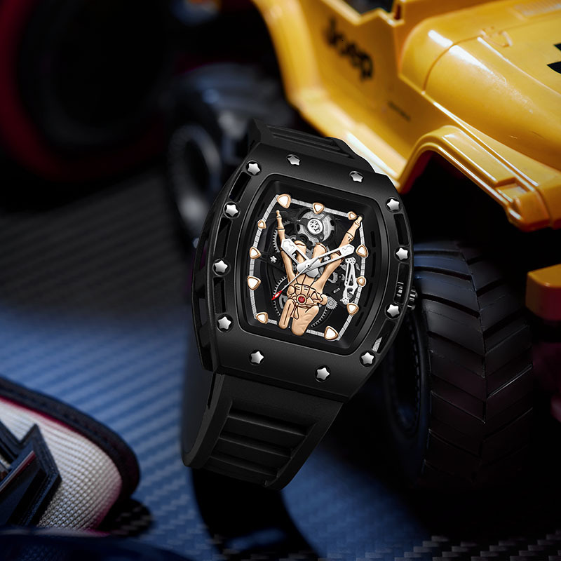 Watches Men Designer Modern Waterproof Quartz Stainless Steel Watch Band Casual Shock Horloge Cycling Reloj Hombre Homme Montre De Luxe