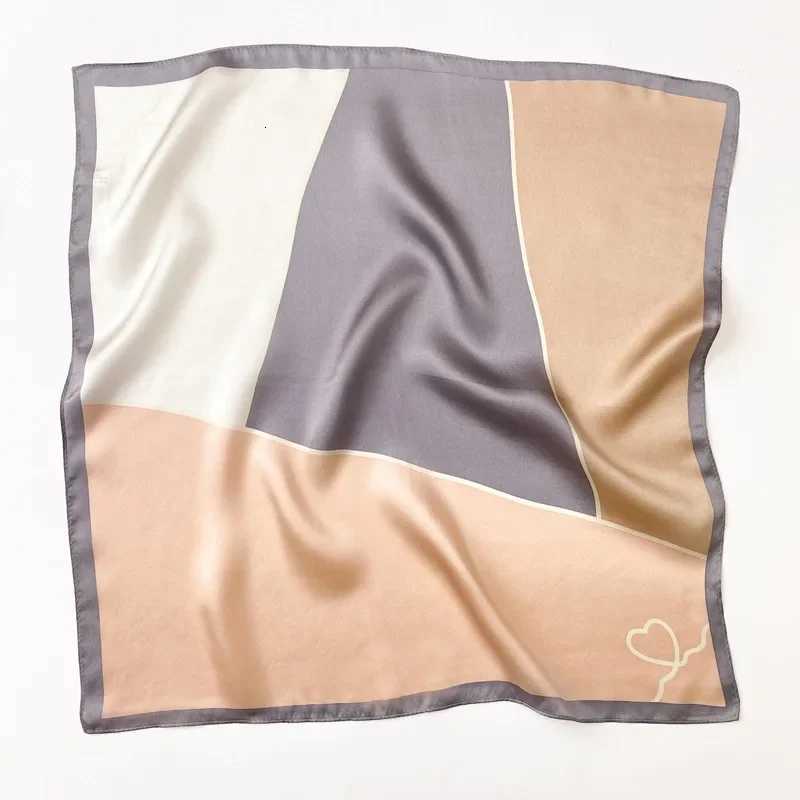 2026 plaid brand women scarf summer 100 silk scarves shawls lady wraps soft pashimina female Echarpe beach stole bandana Z260330