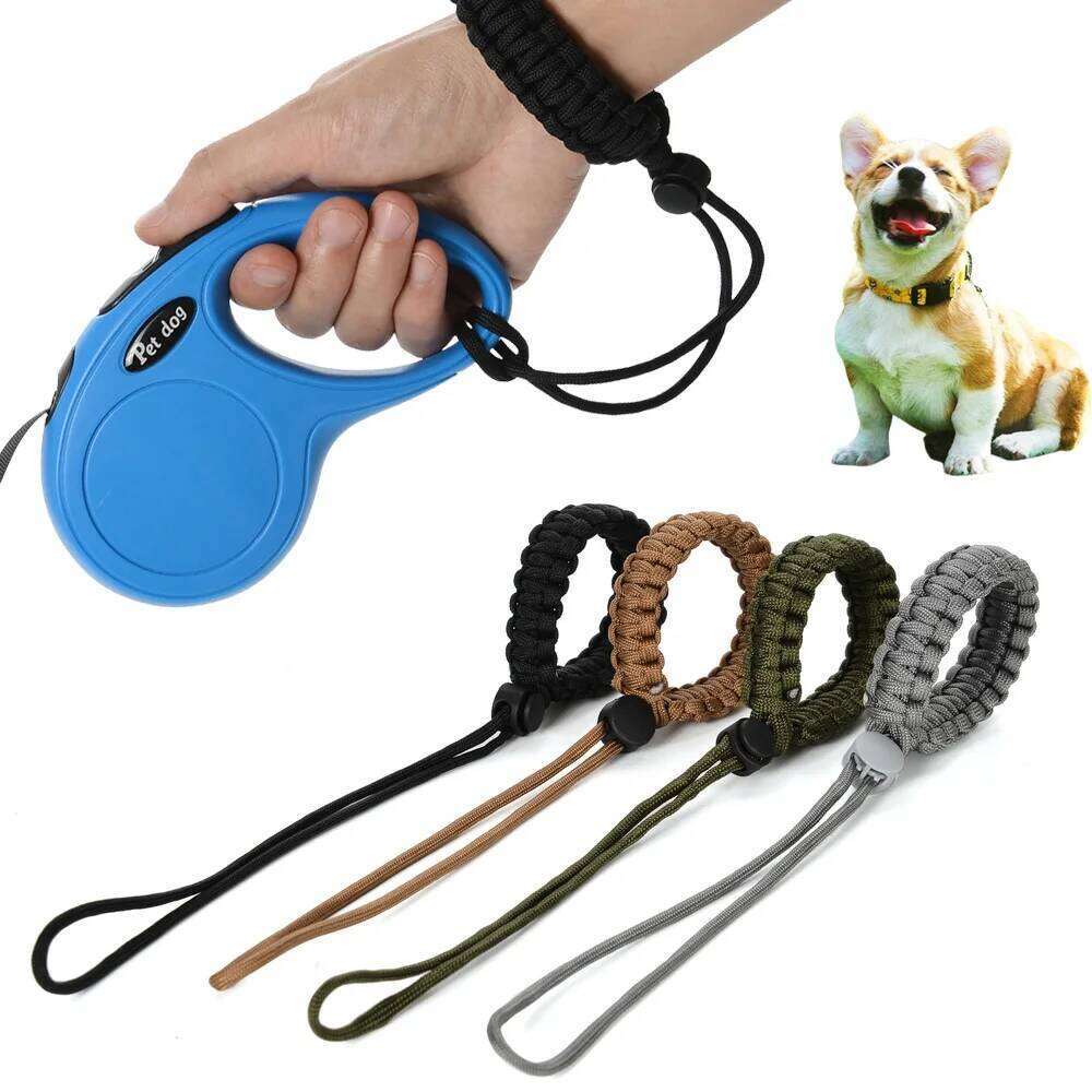 Hiking Pet Dog Leash For Small Medium Dogs Adjustable Puppy Hand Free Leashes Non-Slip Wrist Strap Chihuahua Bulldog Accessories